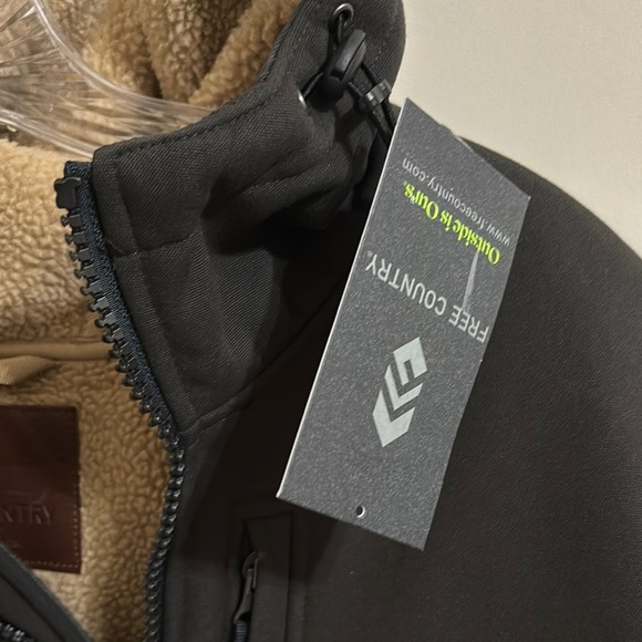 Free Country Mens Wind River‎ Burly Canvas Soft-shell Jacket XXL - Picture 3 of 7